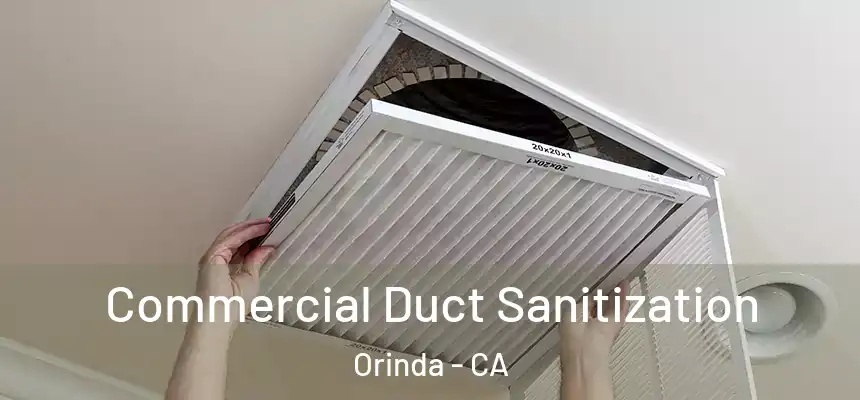 Commercial Duct Sanitization Orinda - CA