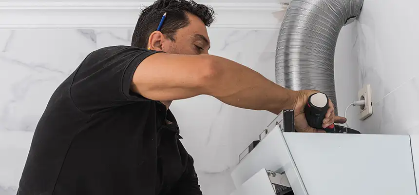 Precision In-wall Dryer Vent Cleaning & Rerouting Corrections in Orinda, CA