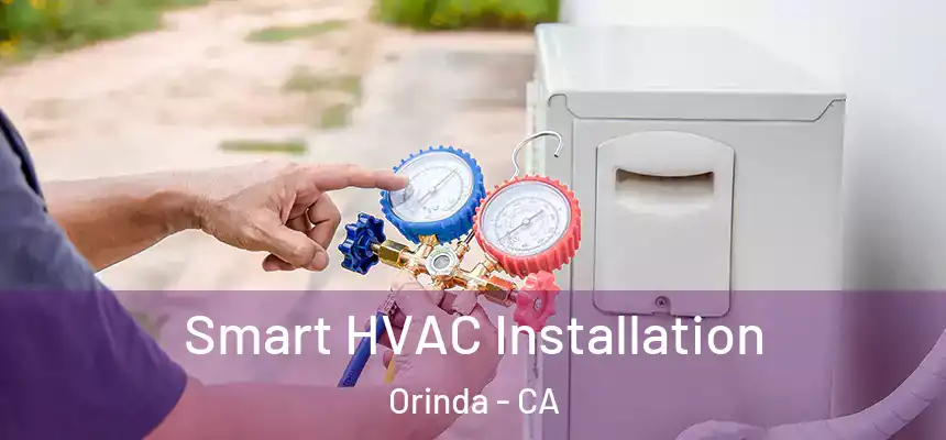 Smart HVAC Installation Orinda - CA